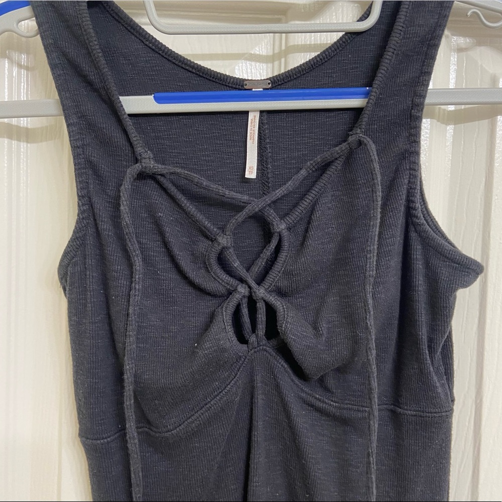 Black Free People Top